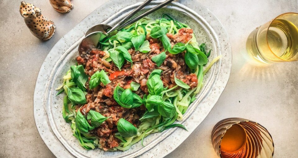 SPAGETTI MED KJØTTSAUS  UTEN SPAGETTI OG KJØTTSAUS