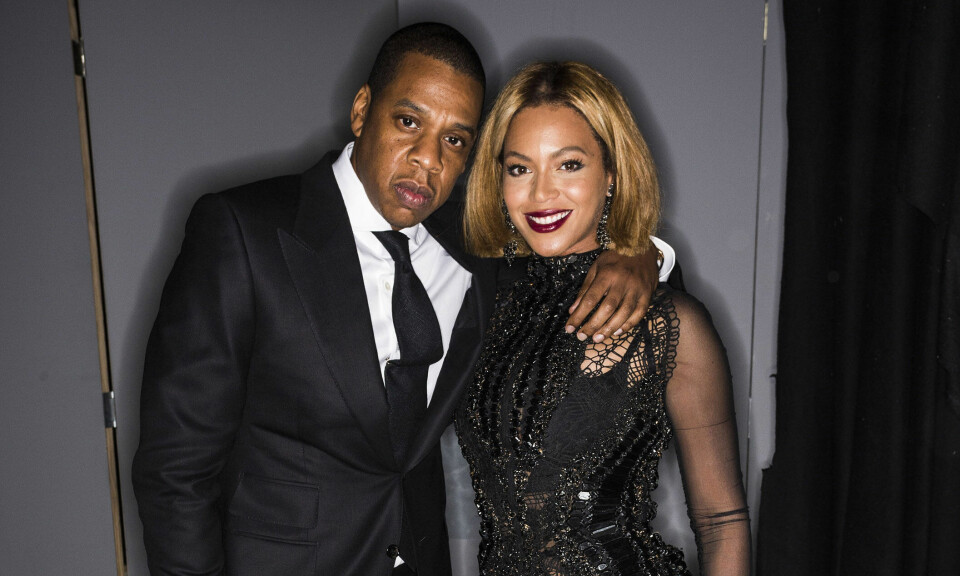 LOS ANGELES, CA - FEBRUARY 20:  In this handout provided by Tom Ford, rapper Jay Z and singer Beyonce attend the TOM FORD Autumn/Winter 2015 Womenswear Collection Presentation at Milk Studios on February 20, 2015 in Los Angeles, California. (Photo by Tom Ford via Getty Images)