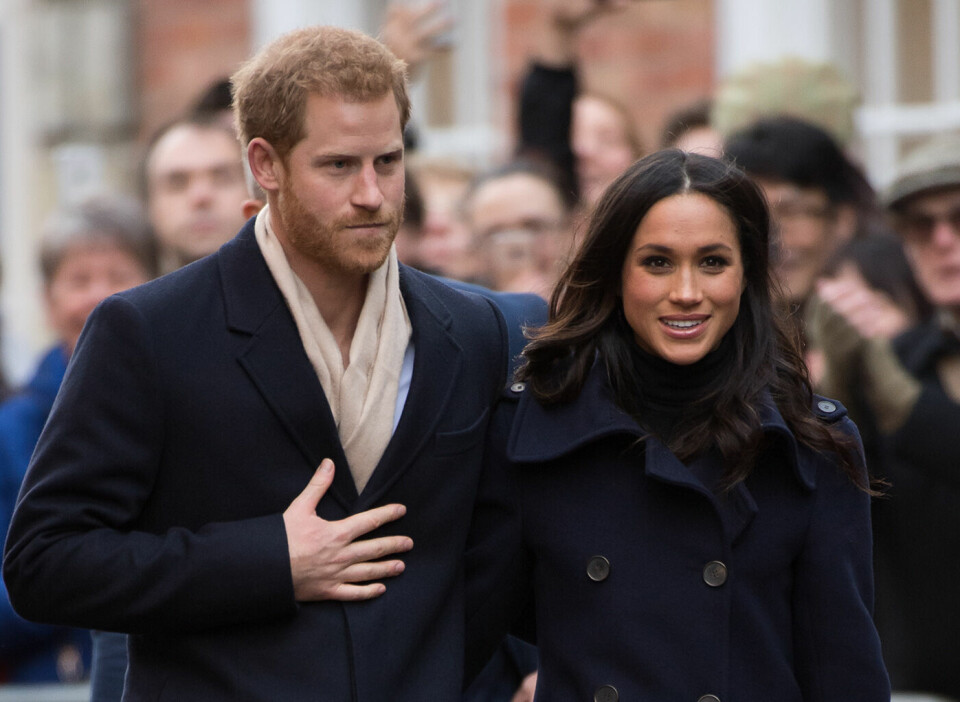 NOTTINGHAM, ENGLAND - DECEMBER 01:  Prince Harry and Meghan Markle go on a walk about at Nottingham Contemporary on December 1, 2017 in Nottingham, England.  Prince Harry and Meghan Markle announced their engagement on Monday 27th November 2017 and will marry at St George's Chapel, Windsor Castle in May 2018.  (Photo by Samir Hussein/Samir Hussein/WireImage)