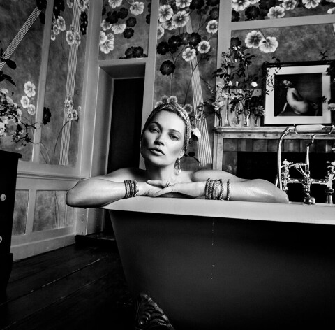 På badet til Kate Moss