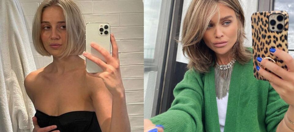 Fine frisyrer for halvlangt hår