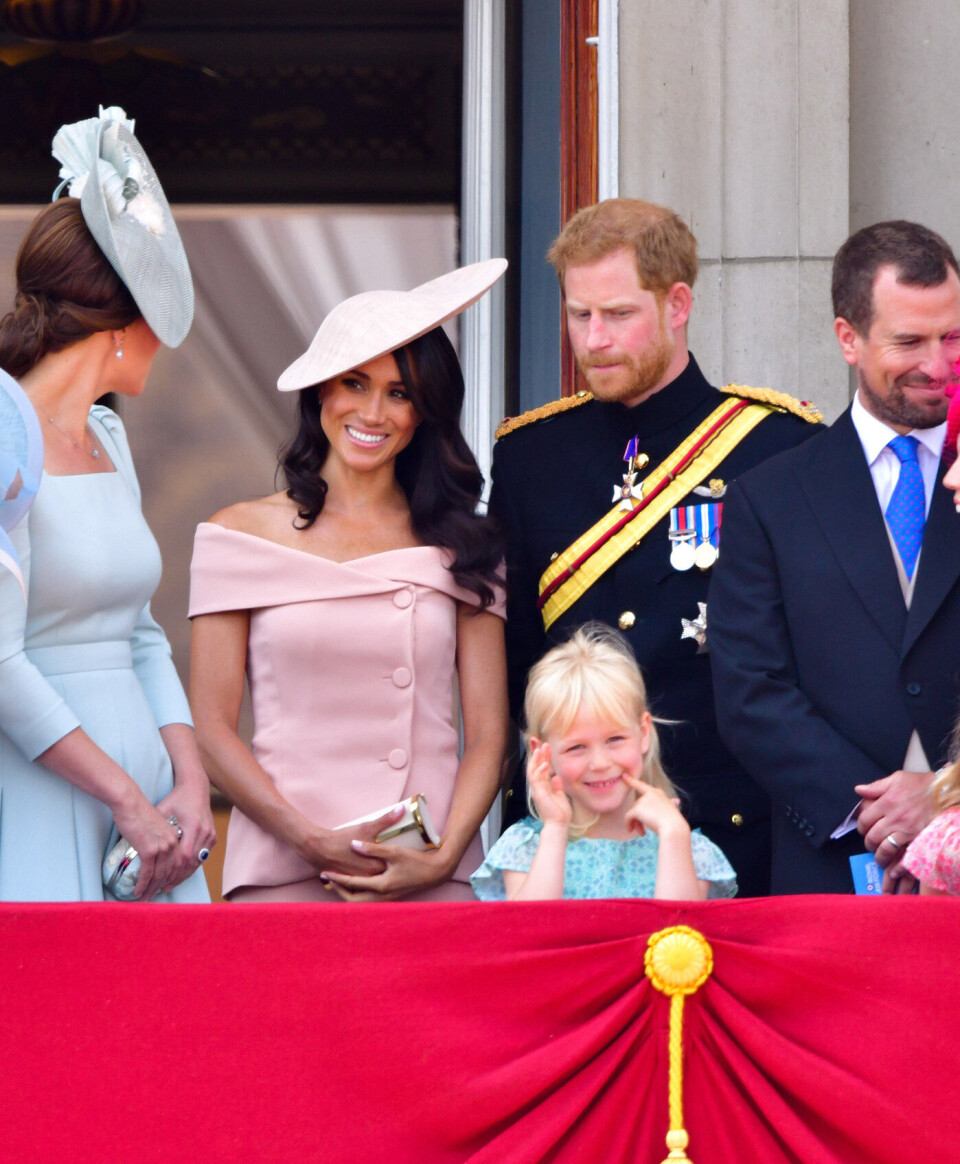 Meghan strålte på oppdrag med dronningen