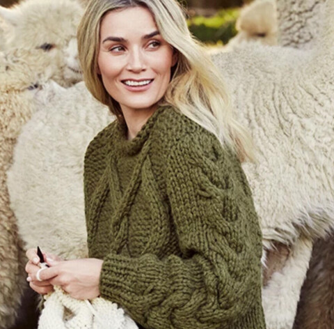 Camilla Pihl med egen garnkolleksjon