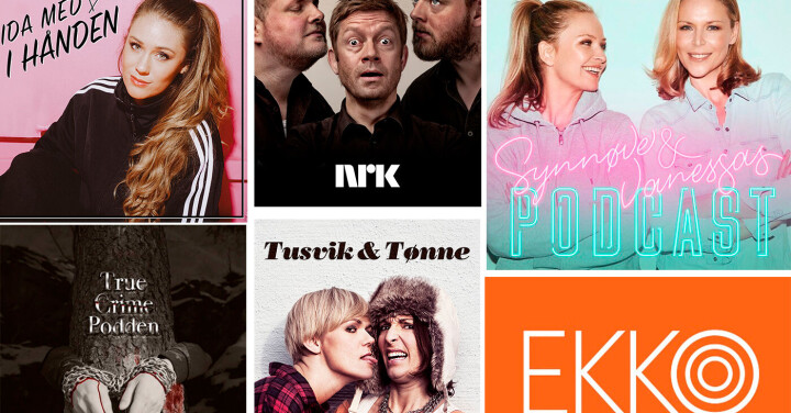 De mest populære podcastene i 2018