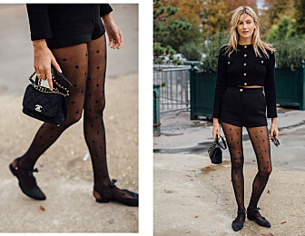 På med strømpebuksene!