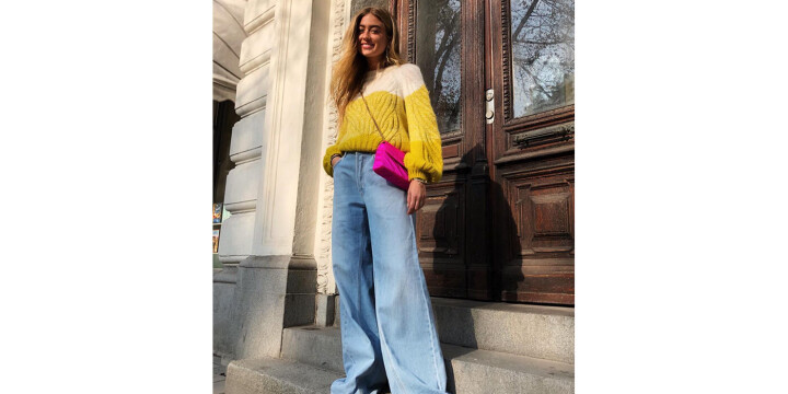 På ønskelista: Jeans med vide ben