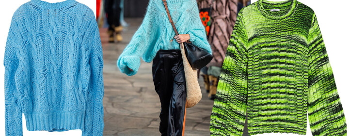 Høsttrend: Stor strikk