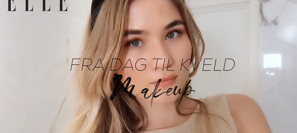 Slik går du fra hverdag til festsminke på 1-2-3!