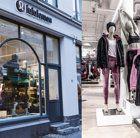 lululemon har åpnet i Oslo