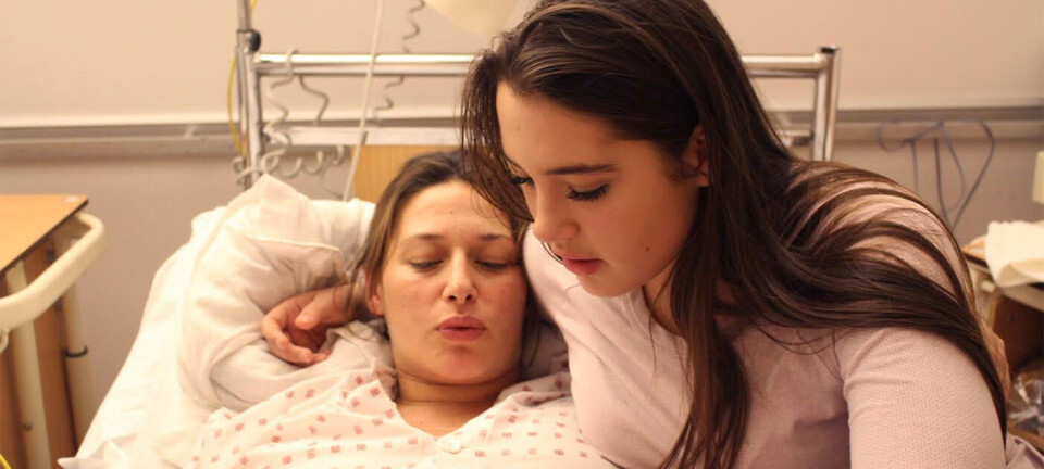 Morsdag: Pia Tjelta og datteren Sofia har et helt spesielt forhold