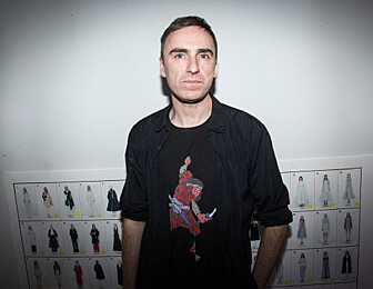 Raf Simons med stor nyhet