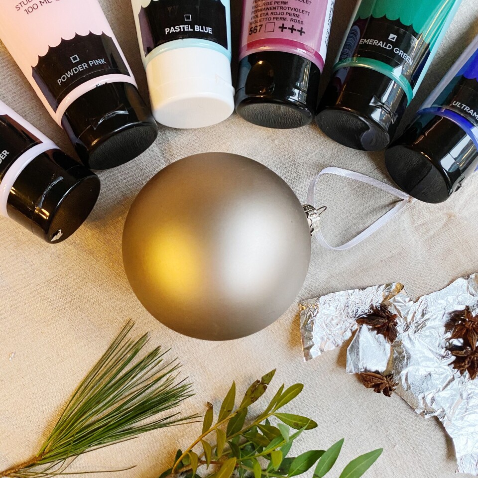 Gi dine gamle julekuler en makeover