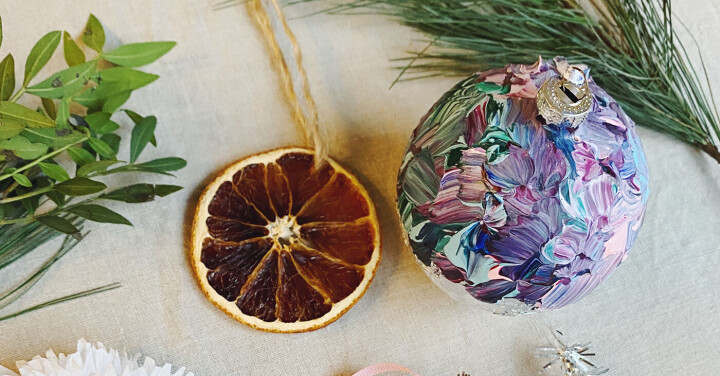 Gi dine gamle julekuler en makeover