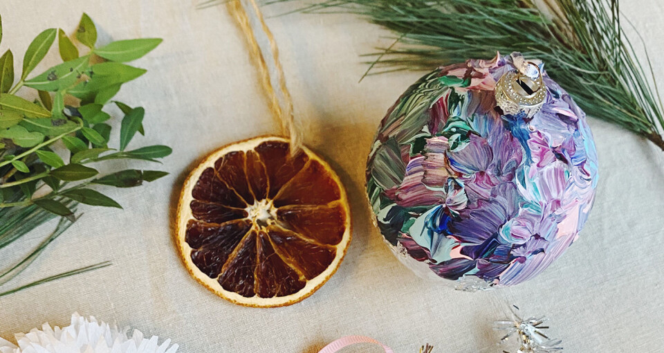 Gi dine gamle julekuler en makeover