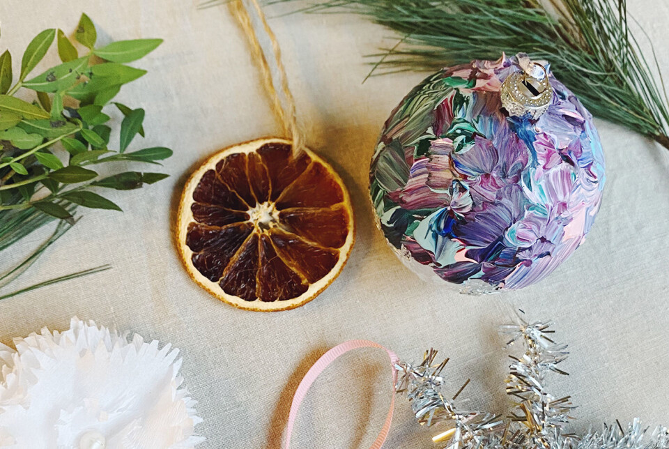 Gi dine gamle julekuler en makeover