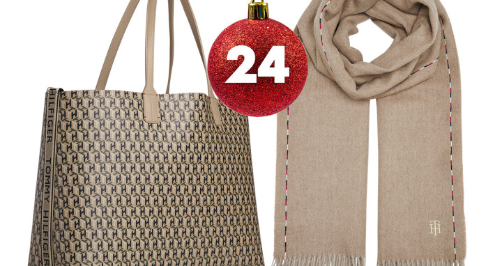 Julekalenderluke 24: Vinn veske og skjerf fra Tommy Hilfiger til en verdi av 2868,-