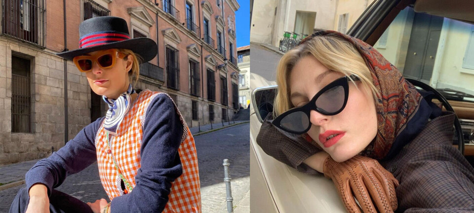 Slik styler du silkeskjerfet denne våren