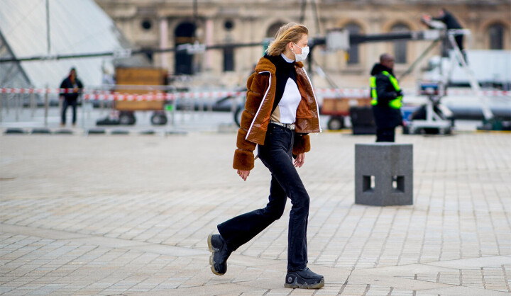 Jeans med flare: Rett fra gaten i Paris