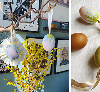 Slik lager du påskepynten selv