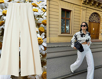 Shopping: hvite bukser