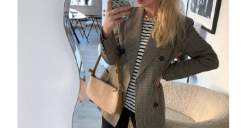 Slik styler du den stripete genseren