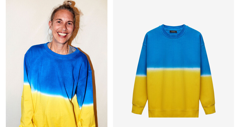 Isabel Marant Solidarity sweatshirt