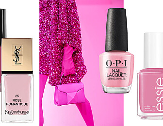 Fem fine: Rosa neglelakker
