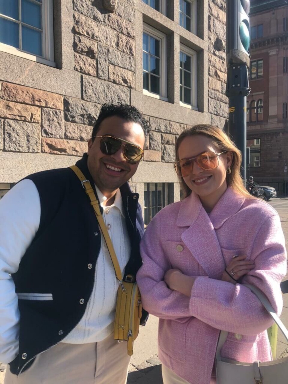 Fredagsjenta har kost seg i København
