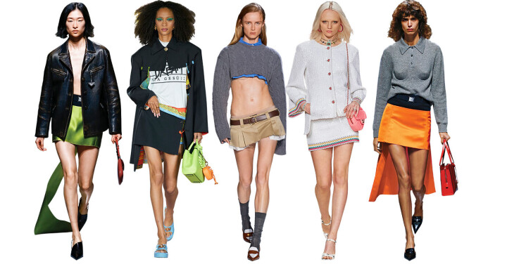 Trend: Miniskjørt