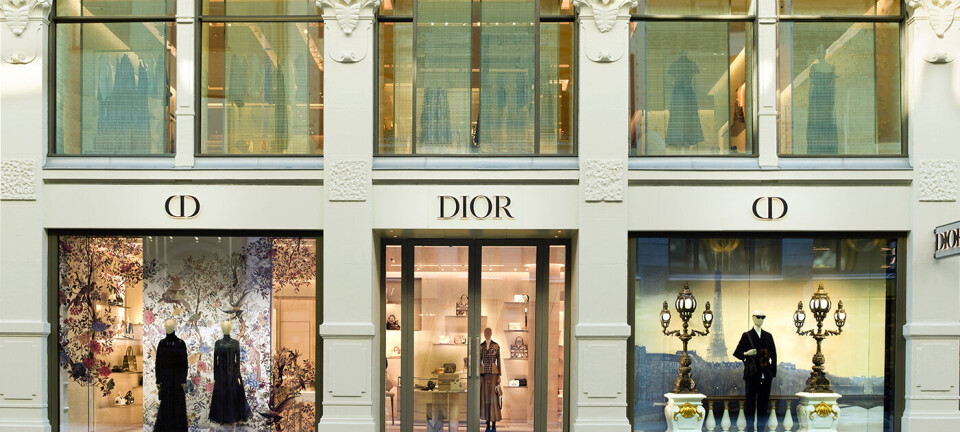 Dior har åpnet sin første butikk i Norge