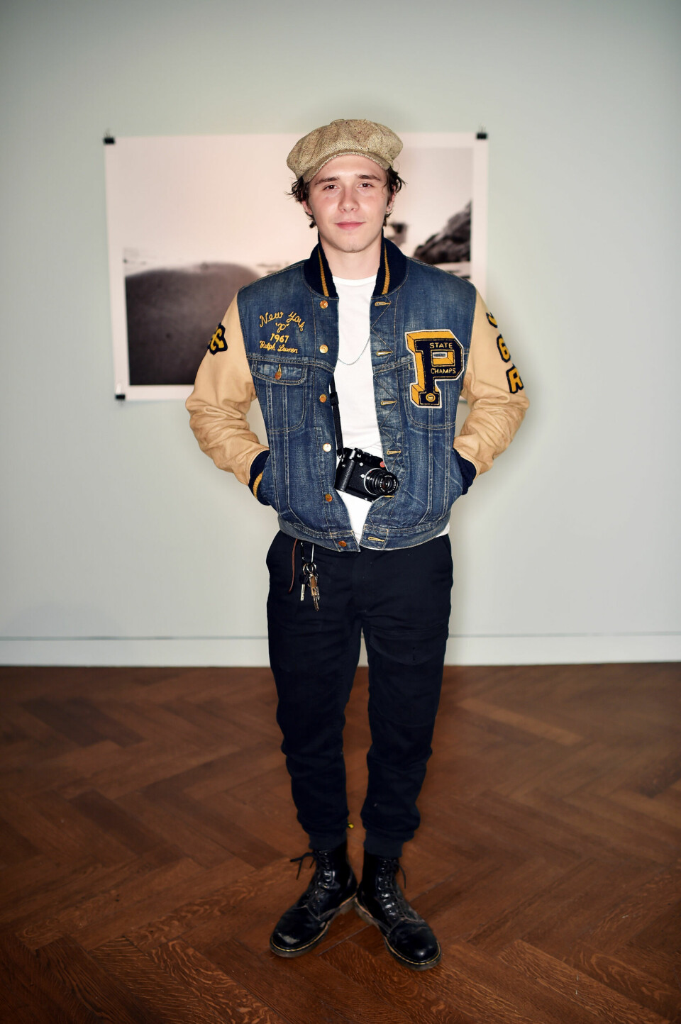 Brooklyn Beckham iført klær fra Polo Ralph Lauren.
