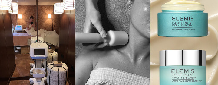 En ansiktsbehandling for pleie, glød og total avslapning