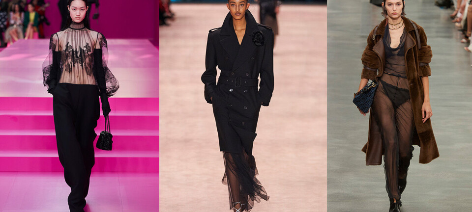 Trend: Transparente kjoler