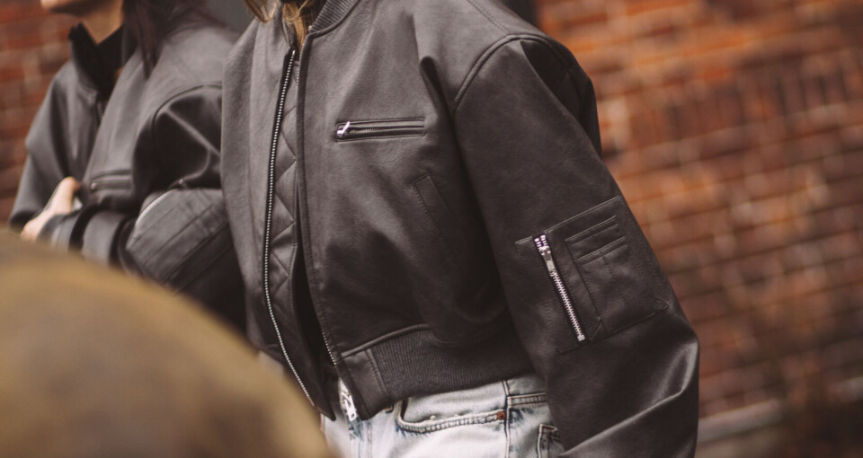 Trend alert: Bomberjakke i skinn