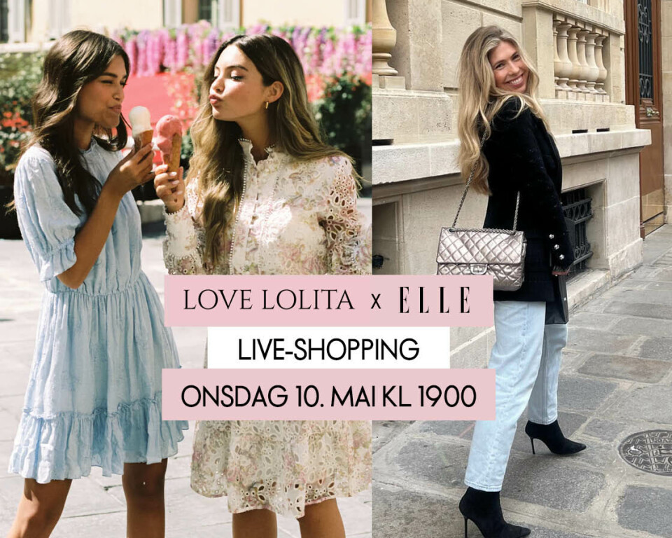 Live-shopping med Love Lolita x ELLE i kveld kl 19!