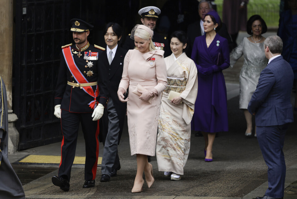 Kronprinsessen strålte i norsk design