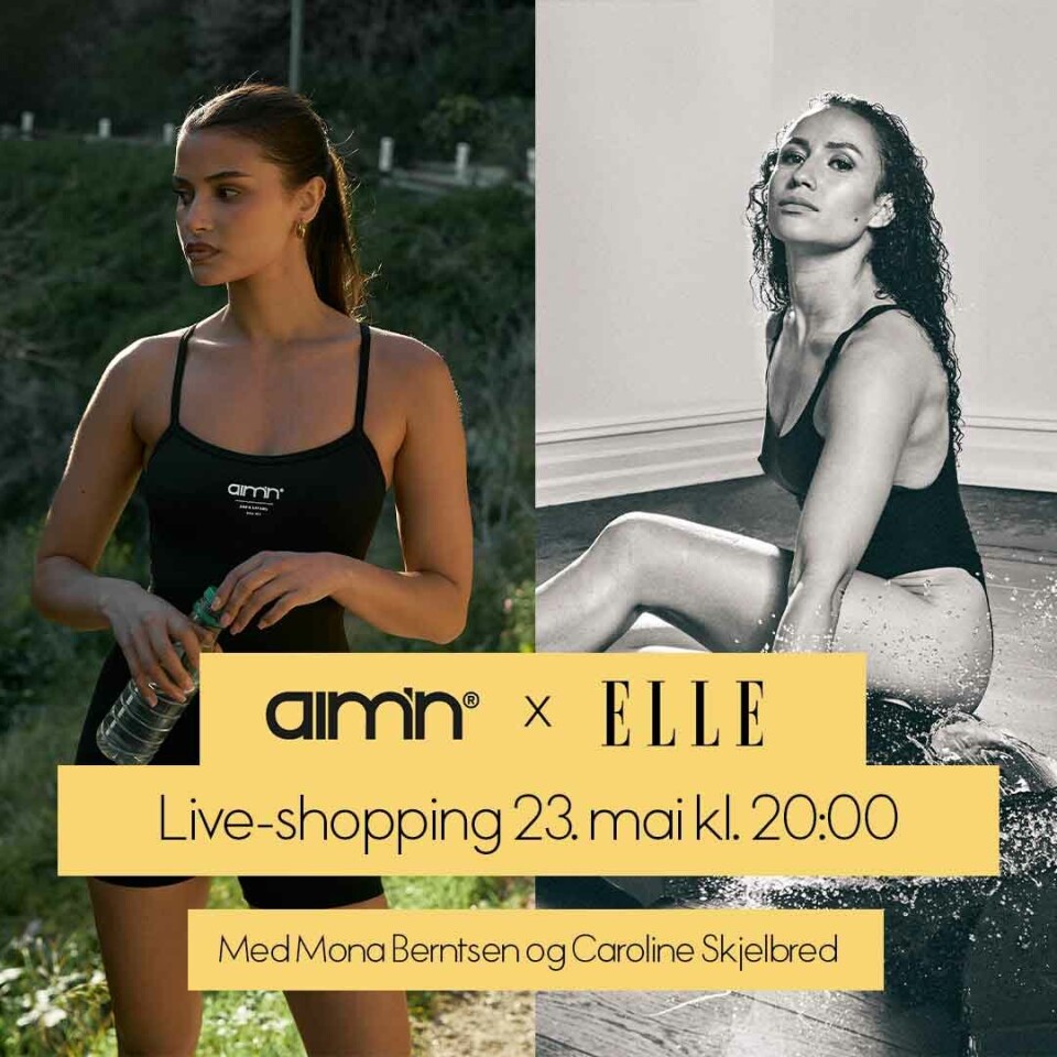 Aim'n x ELLE: Bli med på live-shopping