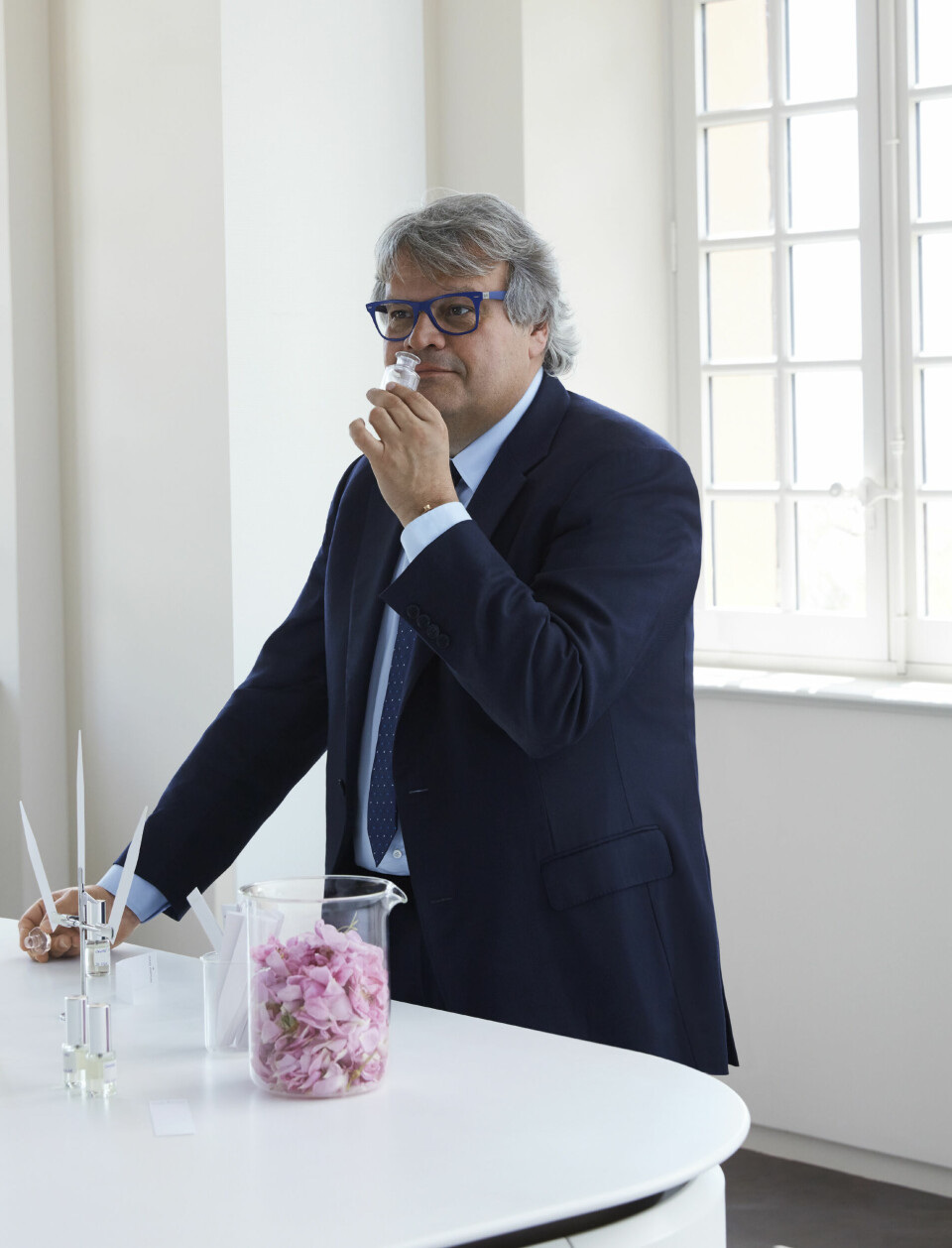 Jaques Cavallier Belletrud har siden 2012 jobbet for Louis Vuitton med å utvikle parfyme.