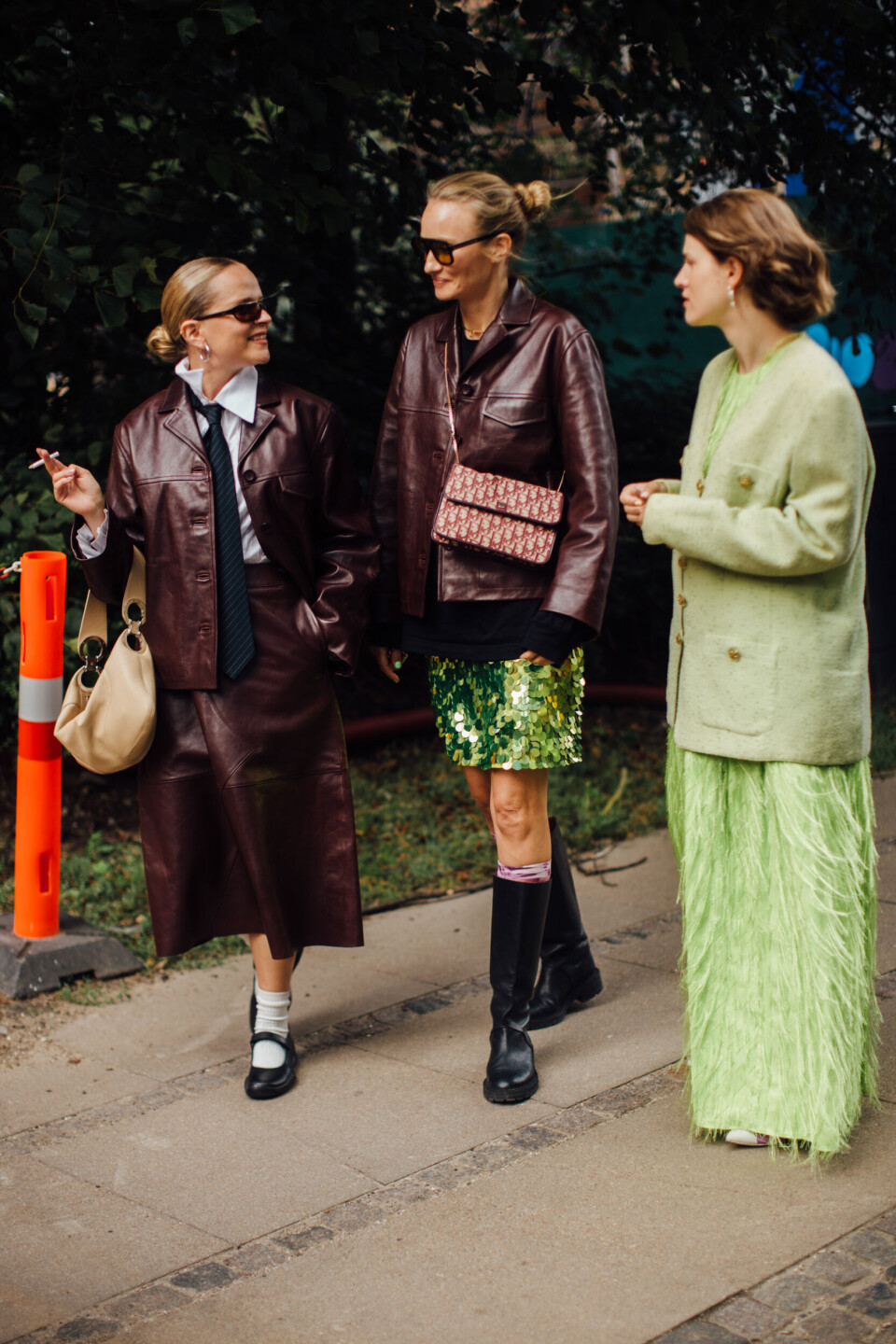 Denne hår-looken så vi mye av under CPHFW