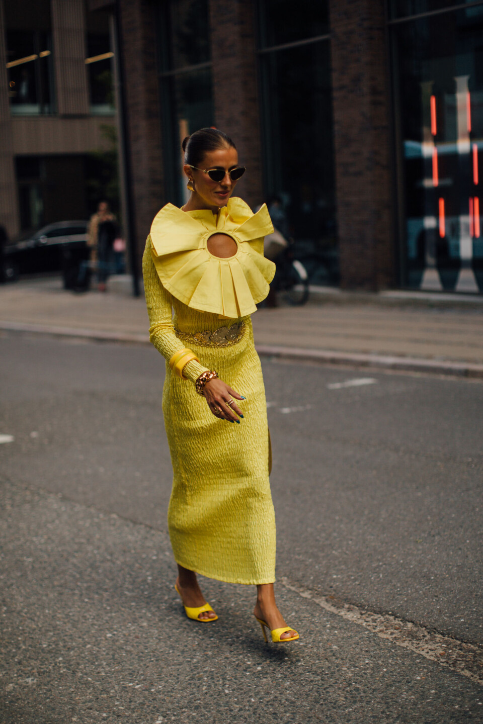 Denne hår-looken så vi mye av under CPHFW