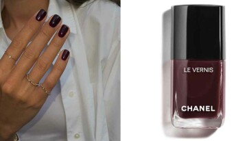 Vinrød neglelakk er en tidløs klassiker