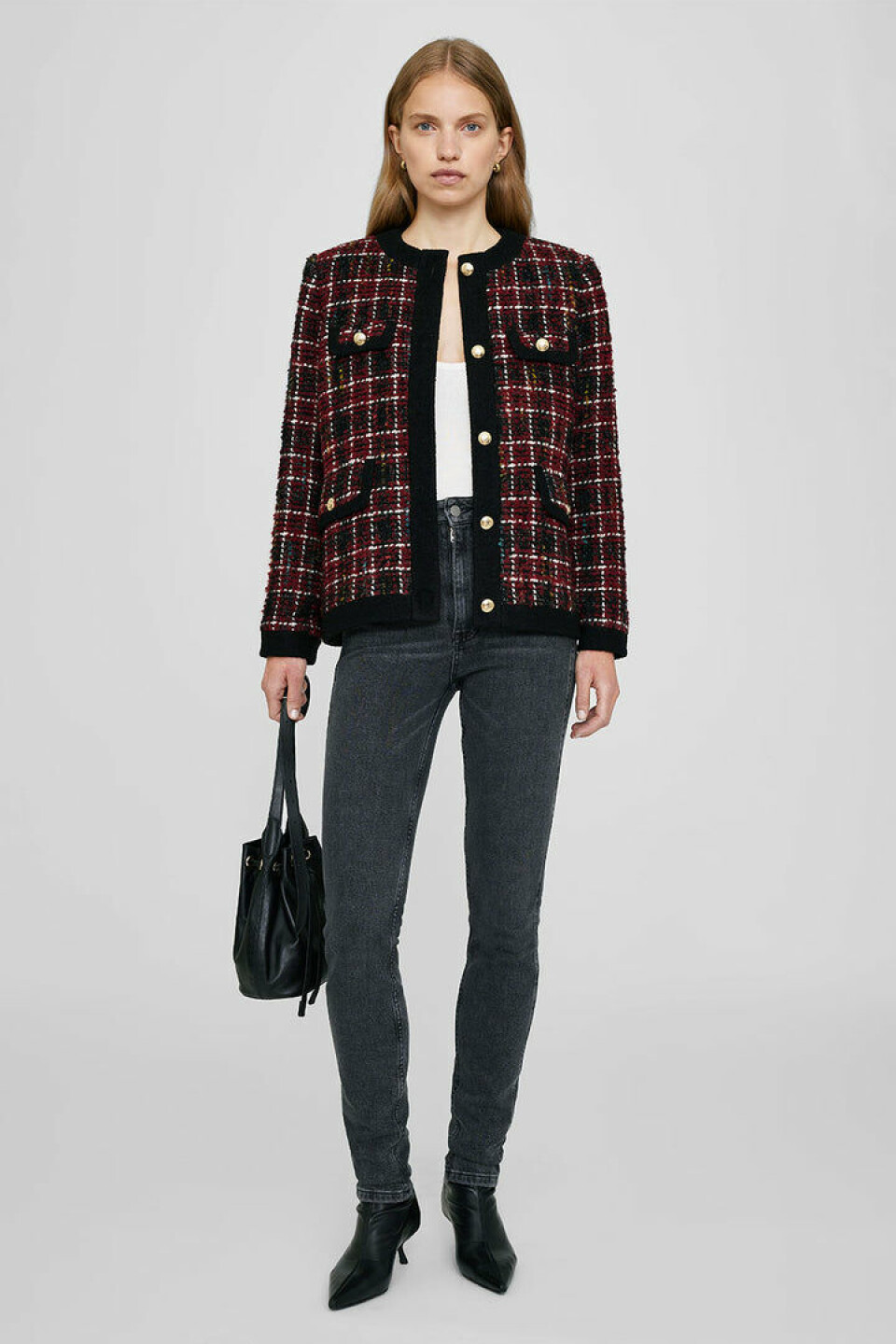 Tweed-jakke Tweedjakke