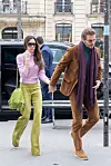 Victoria Beckham og David Beckham i Paris