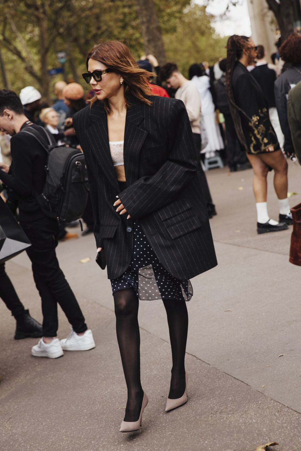 Ni trender vi spottet under moteuka i Paris ...