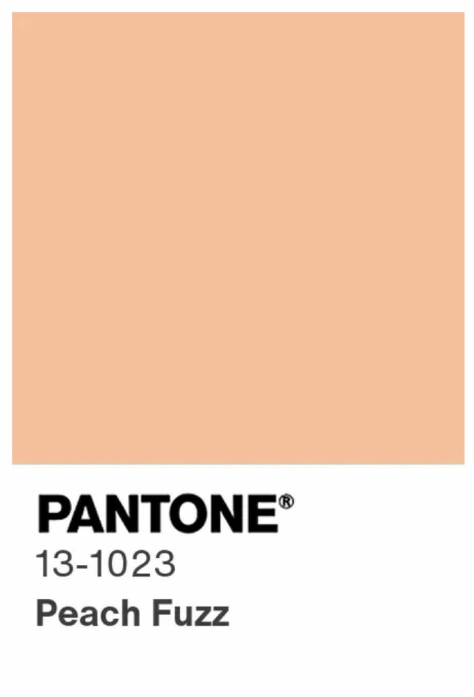 Årets farge fra Pantone.
