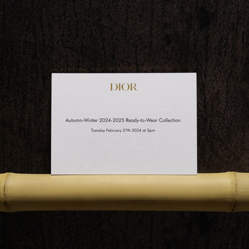 Dior AW24: Se showet live her