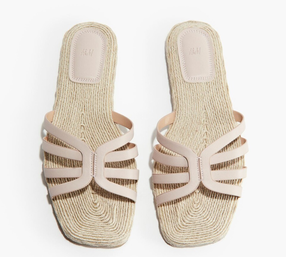 Lyse sandaler fra H&M, kr 199 (annonselenke)