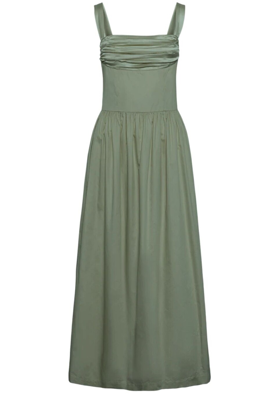 Sagegrønn kjole fra Murlong Cres, kr 3499