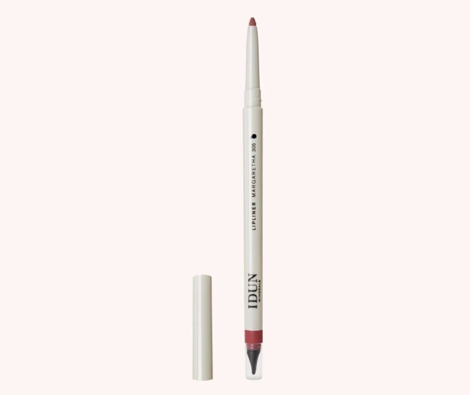 Lipliner fra IDUN Minerals som gir deg 'cherry kissed lips', kr 173 hos KICKS (annonselenke)
