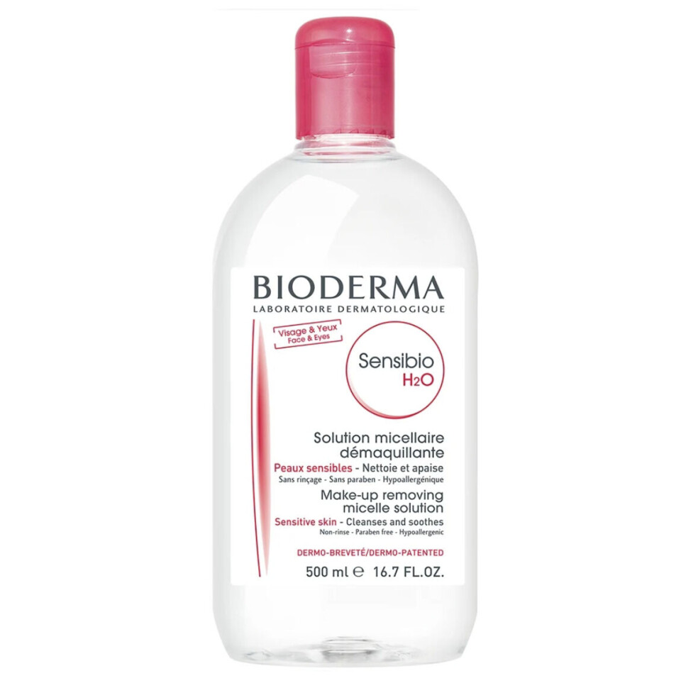 H2O Micellar Cleansing Water fra Bioderma, kr 179.
